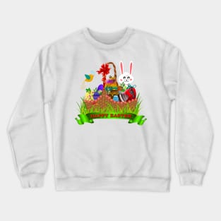 Easter Basket Crewneck Sweatshirt